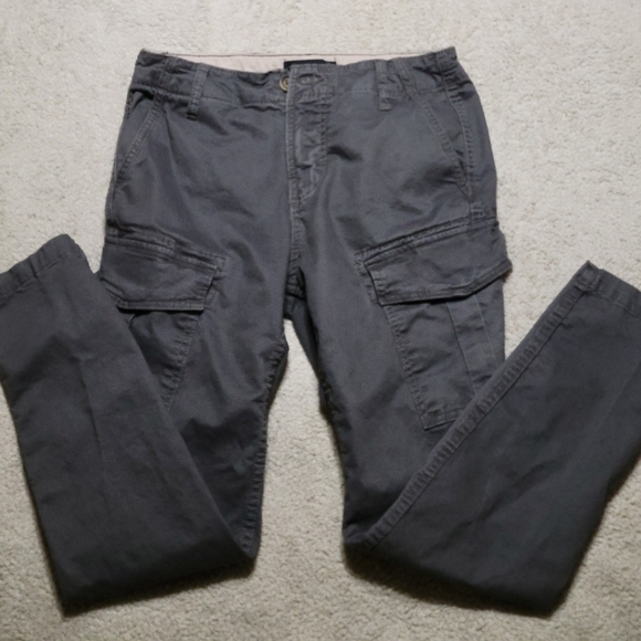 Aeropostale Pants - 🩶Aeropostale Gray Women's Cargo Pants 27/28 Excellent Condition!!